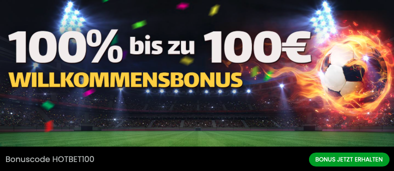 Neukundenbonus bei Hot.bet