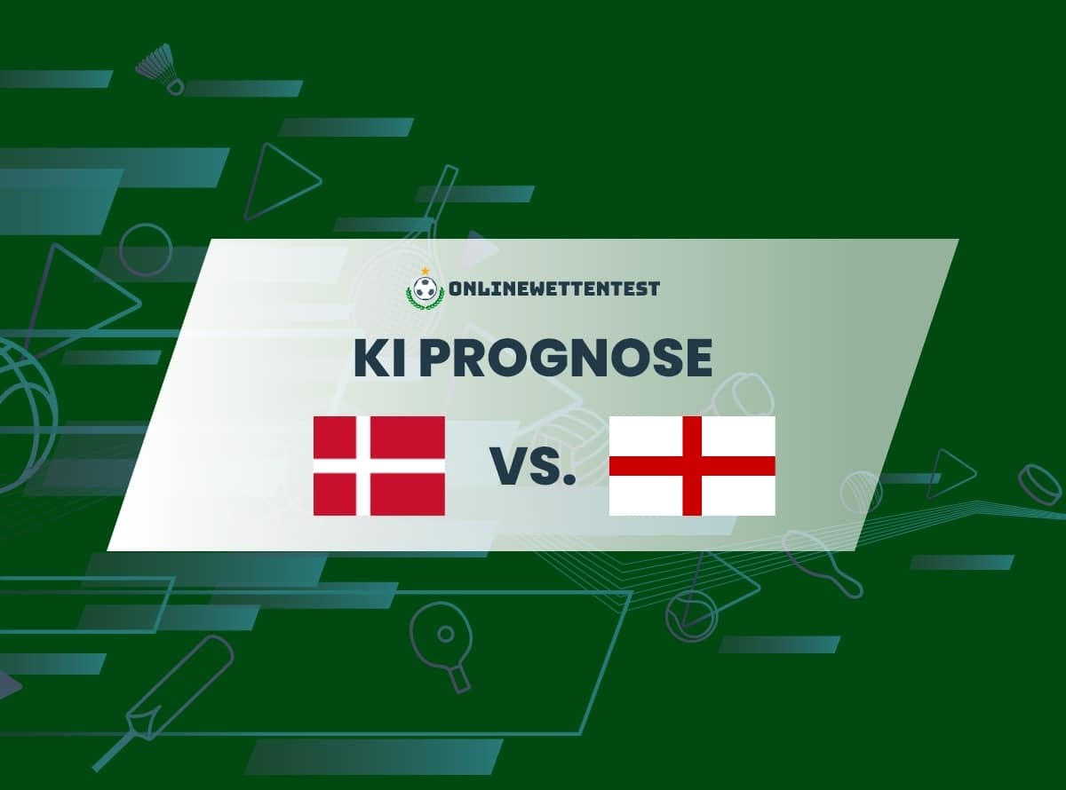 Daenemark- England KI Prognose EM 2024