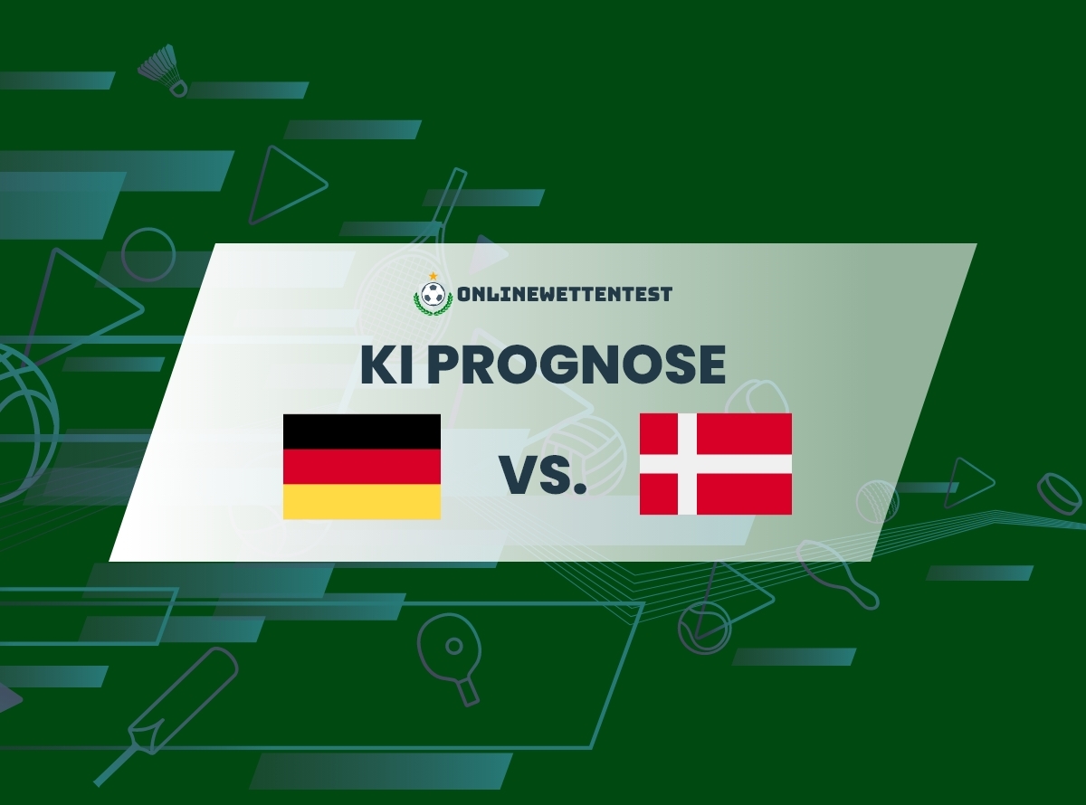 Deutschland - Daenemark Prognose & Tipp der KI EM 2024