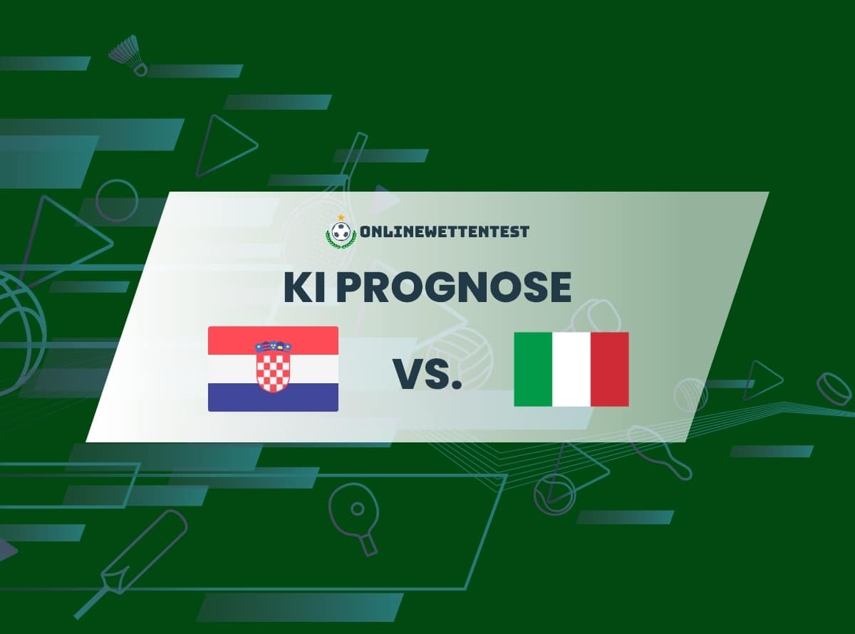 Kroatien- Italien Prognose & Tipp der KI EM 2024