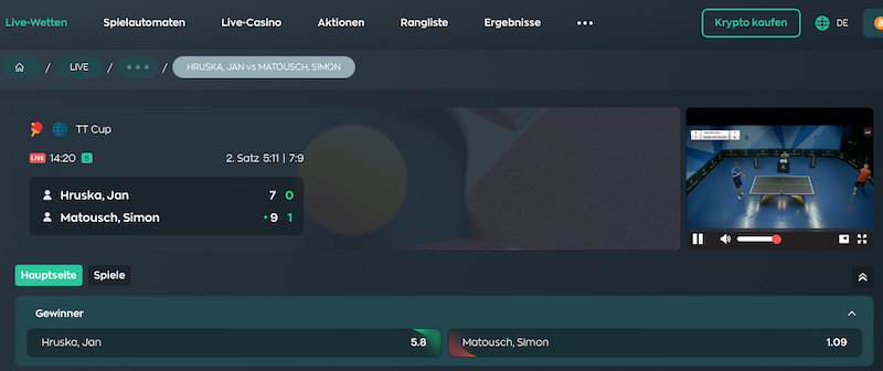 Livestreaming Service und Quotenänderung bei Vave