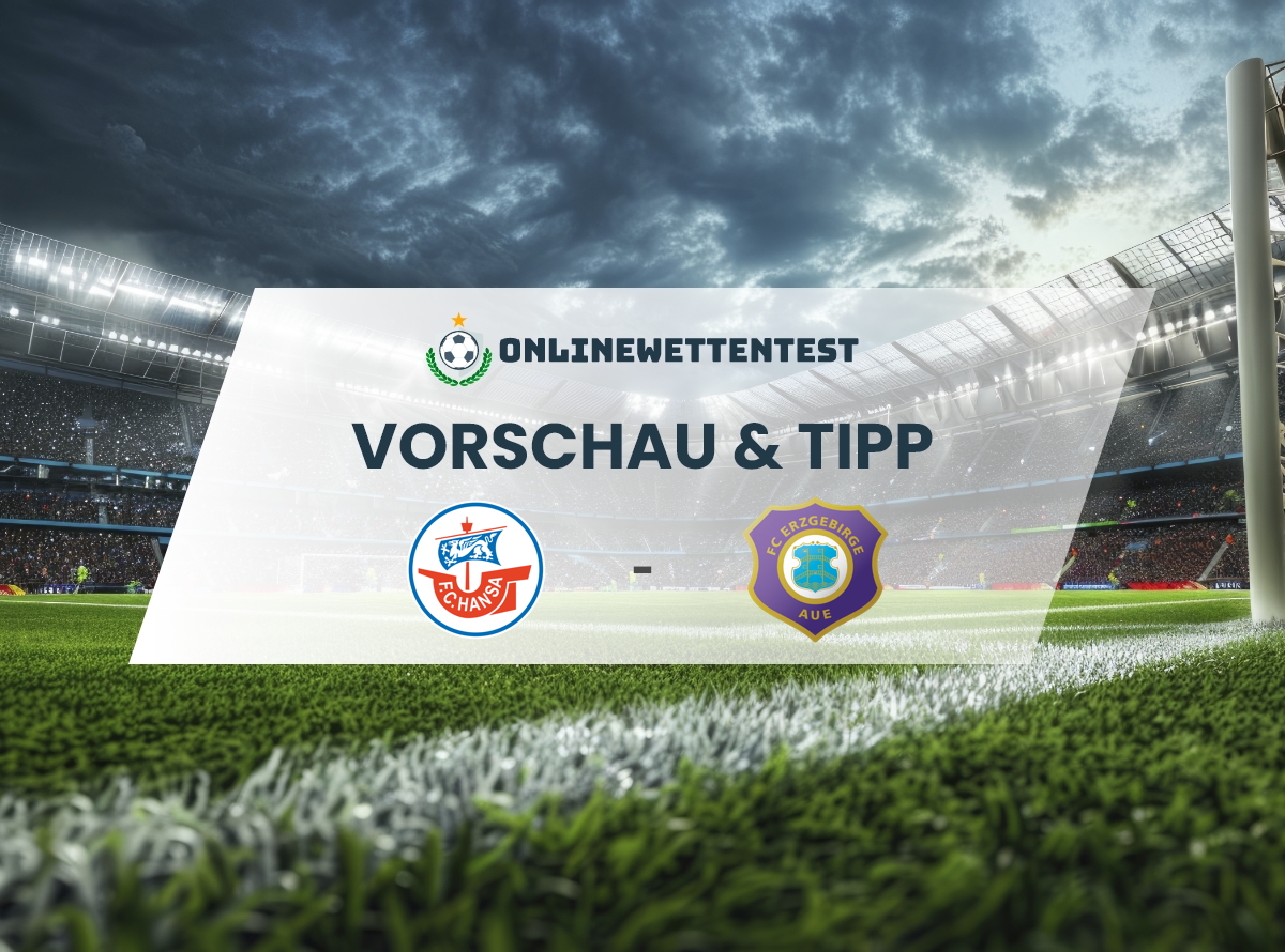Hansa Rostock - Erzgebirge Aue Prognose & Tipp