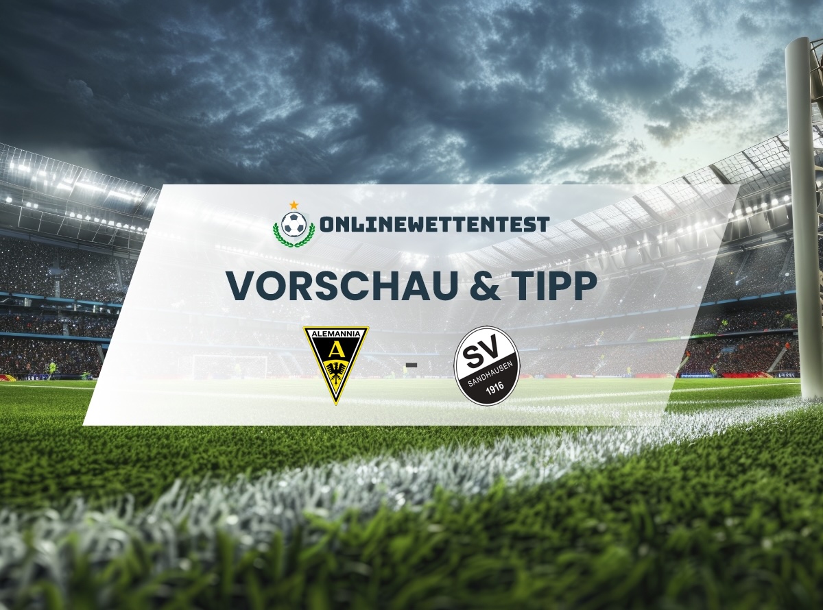 Alemannia Aachen – SV Sandhausen Prognose & Tipp