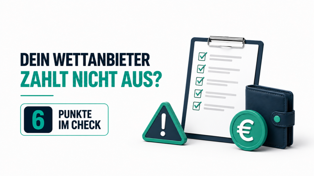 Dein Wettanbieter zahlt nicht aus? Das kannst du jetzt tun!